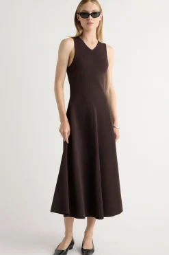 Brilliant Wise Corporation Limited Enya Cinch-Waist Knit Dress< Dresses