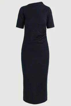 Hua Jia Evie Ribbed-Knit Jersey Dress (Petite)< Dresses