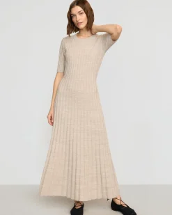 Brilliant Wise Corporation Limited Fena Wide-Ribbed Sweater Dress< Dresses