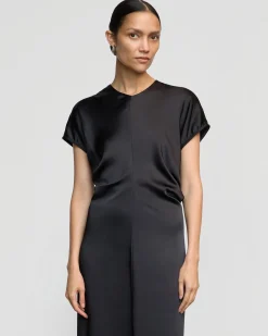 Hua Jia Fiona Curved-Shoulder Dress< Dresses