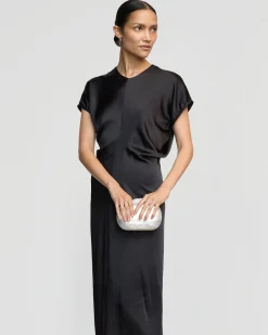 Hua Jia Fiona Curved-Shoulder Dress< Dresses