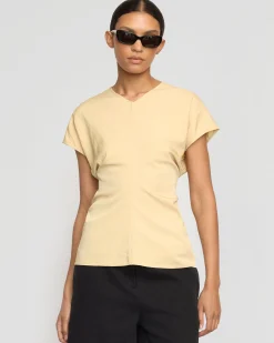 Hua Jia Fionola Relaxed-Waist Blouse< Tops