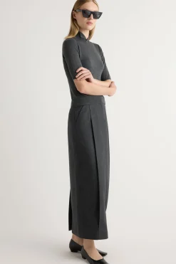 Hua Jia Georgina Wool-Blend Suiting Skirt< Skirts