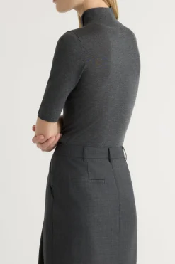 Hua Jia Georgina Wool-Blend Suiting Skirt< Skirts