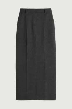 Hua Jia Georgina Wool-Blend Suiting Skirt< Skirts