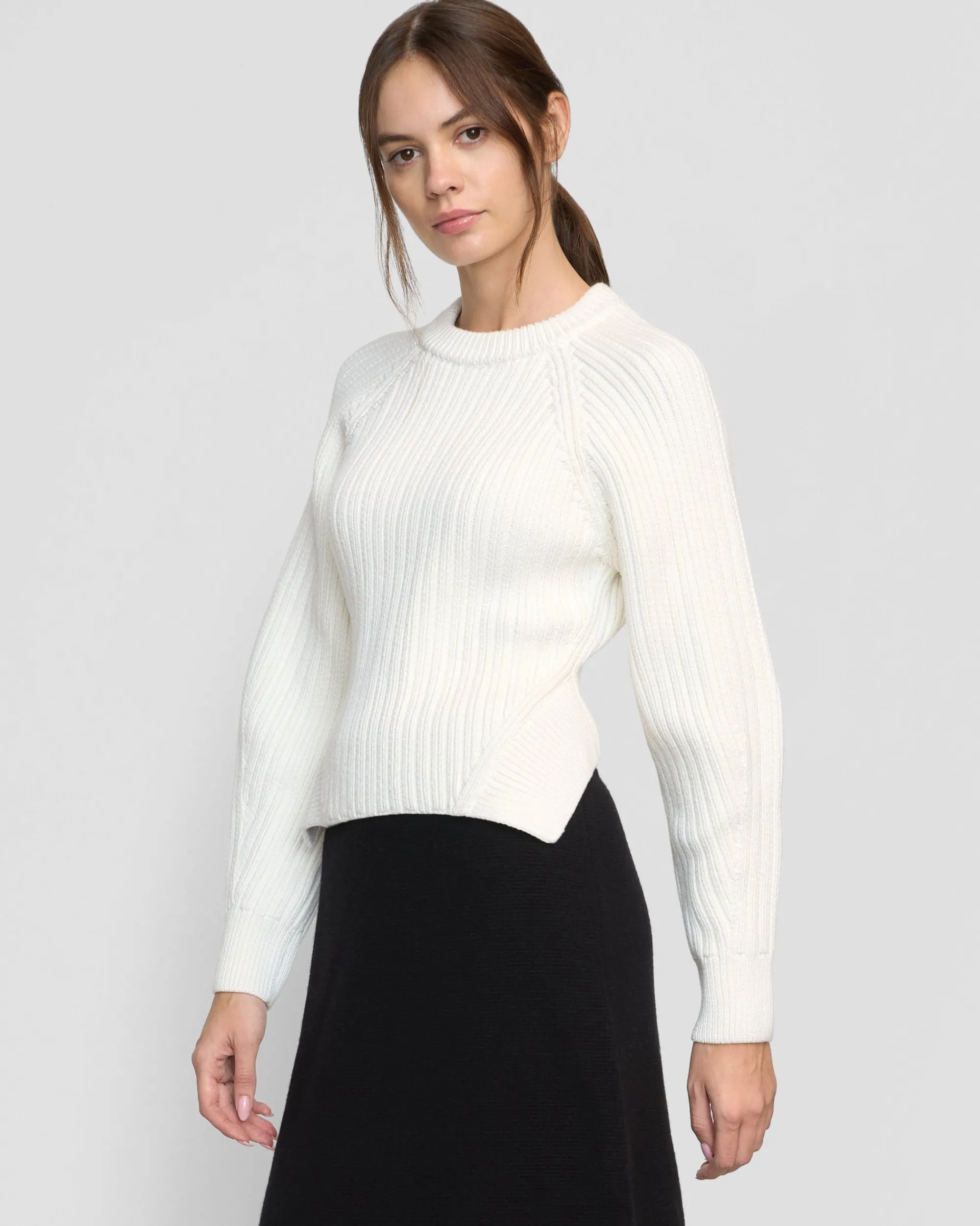 Brilliant Wise Corporation Limited Iona Organic Cotton Cropped Sweater< Sweaters