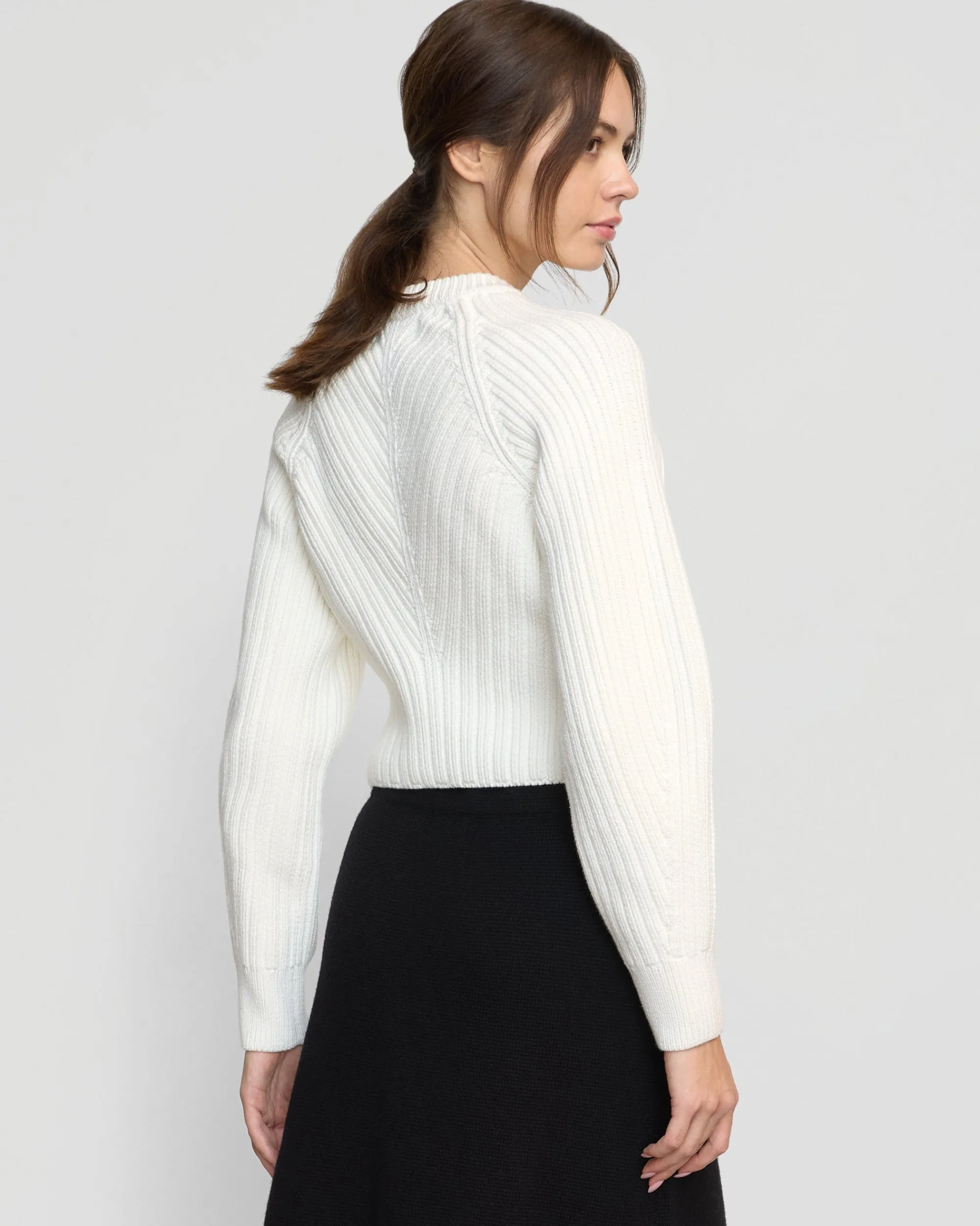 Brilliant Wise Corporation Limited Iona Organic Cotton Cropped Sweater< Sweaters