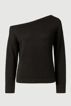 Brilliant Wise Corporation Limited Issa Lightweight Off-Shoulder Sweater< Sweaters