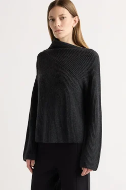 Brilliant Wise Corporation Limited Julisa Asymmetric-Neck Sweater< Sweaters
