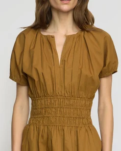 Fashion Apparels Kaci Cinched-Waist Organic Cotton Dress< Dresses