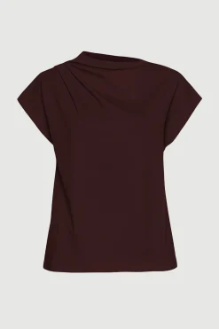 Hua Shang Group (H.K.) Ltd Kenny Asymmetric-Neck Tee< Tees|Tops