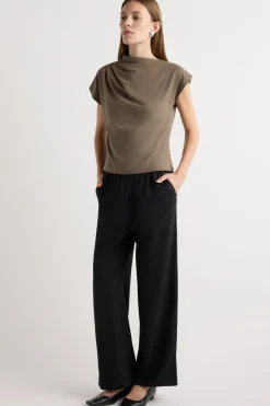 Hua Shang Group (H.K.) Ltd Kenny Asymmetric-Neck Tee< Tees|Tops