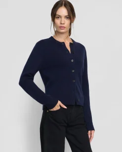 Brilliant Wise Corporation Limited Kiran Wool-Cashmere Cardigan< Sweaters
