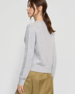 Brilliant Wise Corporation Limited Kiran Wool-Cashmere Cardigan< Sweaters