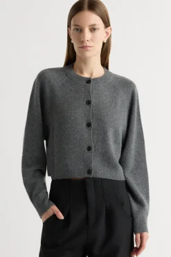 Brilliant Wise Corporation Limited Kiri Cashmere Button Sweater< Sweaters