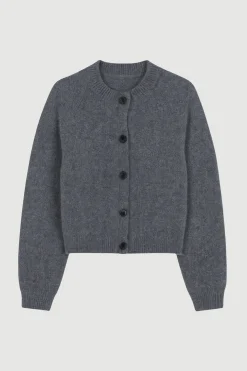 Brilliant Wise Corporation Limited Kiri Cashmere Button Sweater< Sweaters
