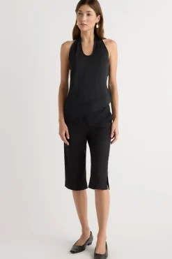 Hua Jia Lexi Tailored Capri Pant< Pants