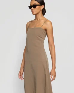 Hua Jia Lisette Square-Neck Cami Dress< Dresses