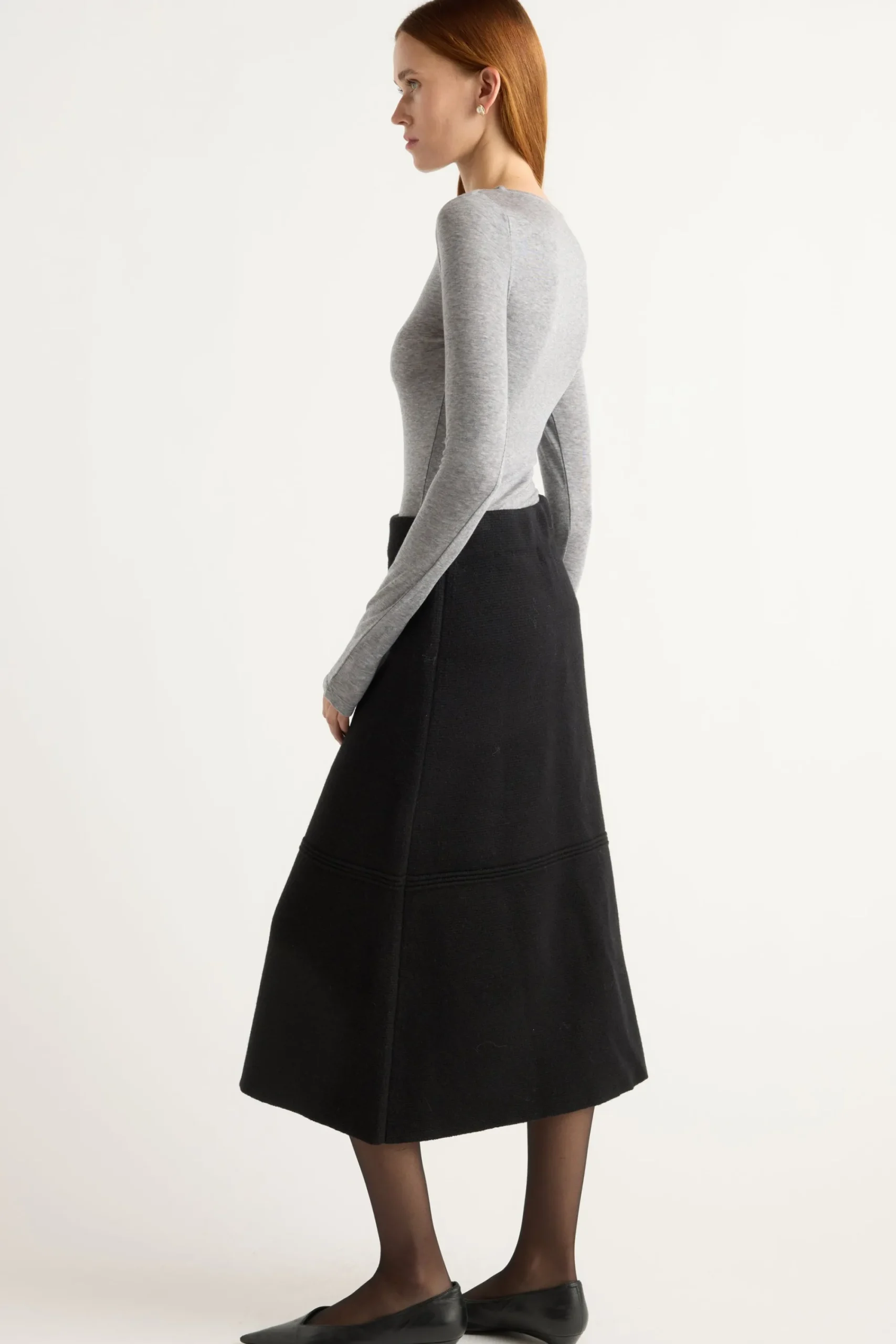 Brilliant Wise Corporation Limited Lora Organic Cotton-Wool Skirt< Skirts