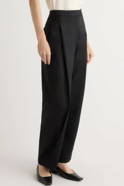 Hua Jia Lucia Tailored Barrel-Leg Pant< Pants