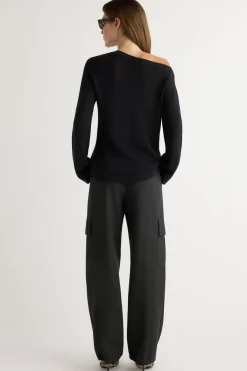 Hua Jia Lynda Tailored Utility Pant< Pants