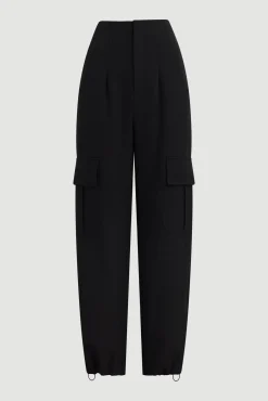 Hua Jia Lynda Tailored Utility Pant (Petite)< Pants