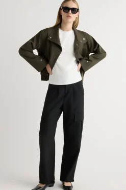 Hua Jia Lynda Tailored Utility Pant< Pants