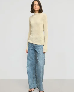 Expert Group Limited Lynne Slim Semi-Sheer Sweater< Sweaters