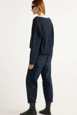 Brilliant Wise Corporation Limited Malala Organic Cotton-Wool Ottoman Sweater< Sweaters