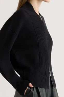 Brilliant Wise Corporation Limited Manning Organic Cotton-Wool Zip Cardigan< Sweaters