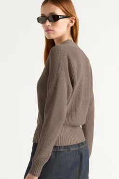 Brilliant Wise Corporation Limited Maren Cropped V-Neck Sweater< Sweaters