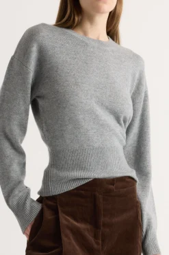 Brilliant Wise Corporation Limited Marielle Wool-Cashmere Blouson Sweater< Sweaters
