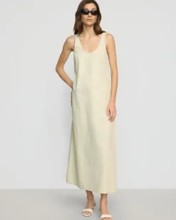 Hua Jia Mavis U-Neck Tank Dress< Tees|Dresses