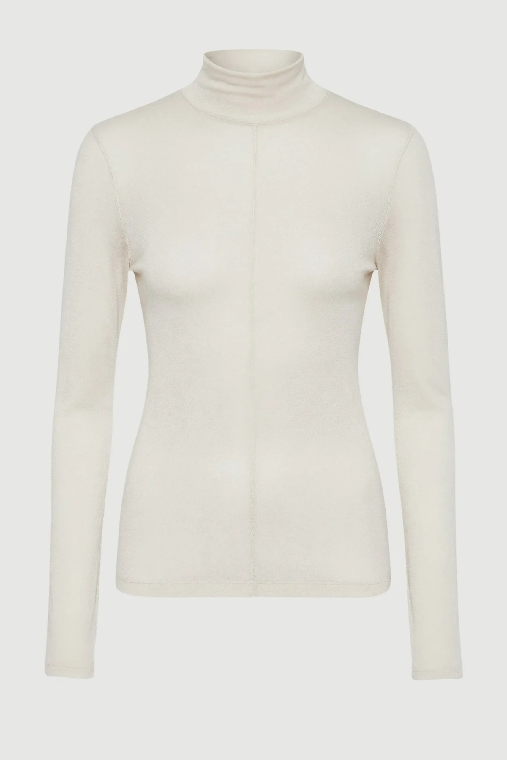 Asia Consultancy Co., Ltd Michi Seam-Detail Turtleneck Tee< Tees|Tops
