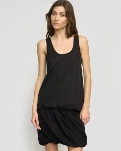 Hua Jia Miller Drawstring-Hem Tencel-Blend Tank< Tees|Tops