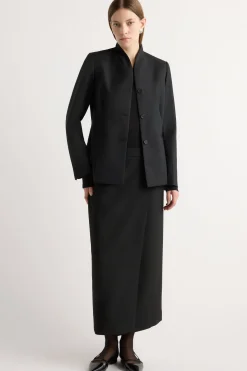 Hua Jia Myanna Tailored Wool-Blend Blazer< Outerwear