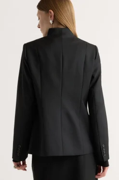 Hua Jia Myanna Tailored Wool-Blend Blazer< Outerwear