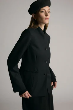 Hua Jia Myanna Tailored Wool-Blend Blazer< Outerwear
