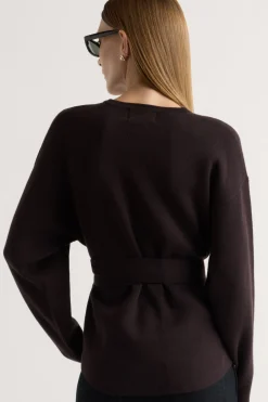 Brilliant Wise Corporation Limited Nara Tie-Front Knit Sweater< Sweaters