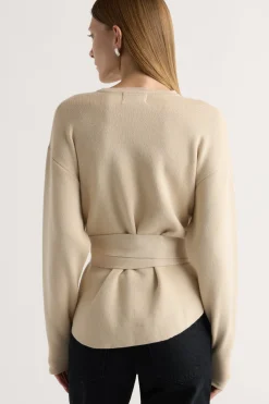 Brilliant Wise Corporation Limited Nara Tie-Front Knit Sweater< Sweaters