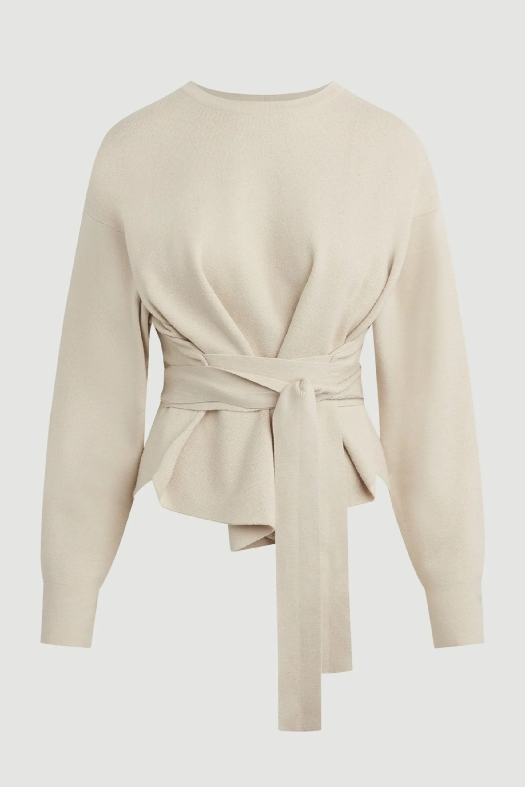 Brilliant Wise Corporation Limited Nara Tie-Front Knit Sweater< Sweaters
