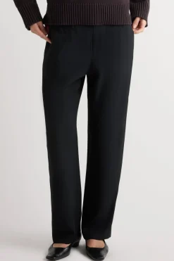 Hua Jia Nuri Tailored Stretch-Waist Pant< Pants