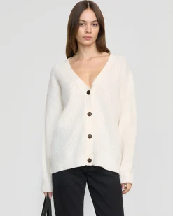 Brilliant Wise Corporation Limited Ola Oversized Cashmere Cardigan< Sweaters