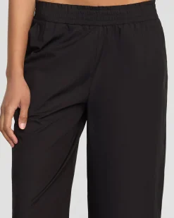 Fashion Apparels Paula Smocked-Waist Organic Cotton Pant< Pants