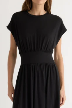 Lever Style LLC Prima Jersey Midi Dress< Dresses