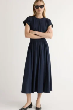 Lever Style LLC Prima Jersey Midi Dress< Dresses