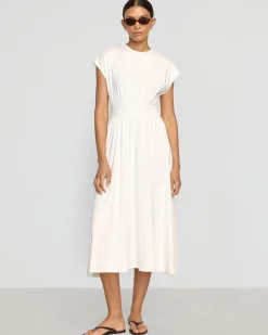 Lever Style LLC Prima Jersey Midi Dress< Dresses