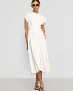 Lever Style LLC Prima Jersey Midi Dress< Dresses