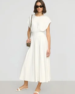 Lever Style LLC Prima Jersey Midi Dress< Dresses