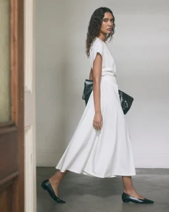 Lever Style LLC Prima Jersey Midi Dress< Dresses
